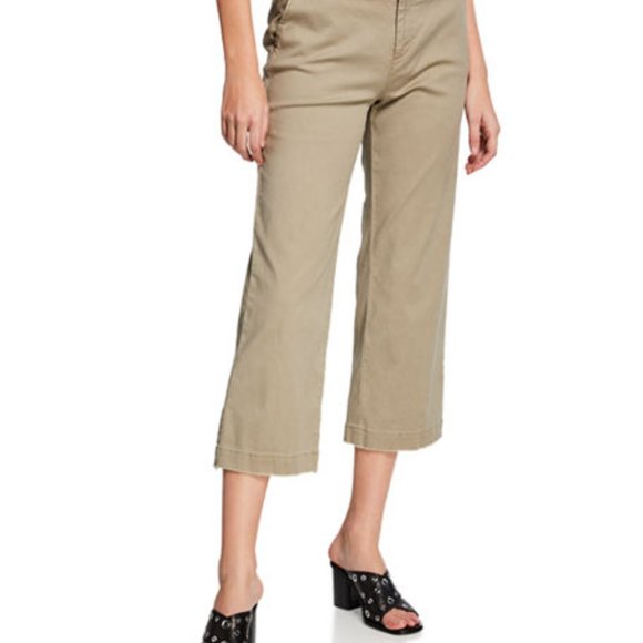 🆕ATM Cropped Boyfriend Wide-Leg Pants - Picture 7 of 11